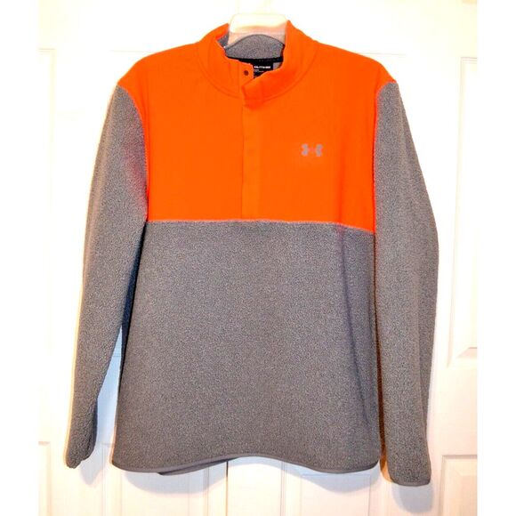 Under Armour Other - Nwt's UNDER ARMOUR Golf Loose Men's XXL Fleece‎ Pullover Shirt Jacket 1/4 Snap